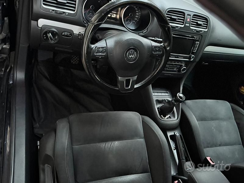 Usata VW Golf VI 140 CV (102 kW) 2011 Nero Utilitaria