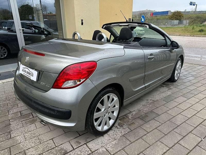 Usata Peugeot 207 CC 120 CV (88 kW) 2010 Grigio Cabrio