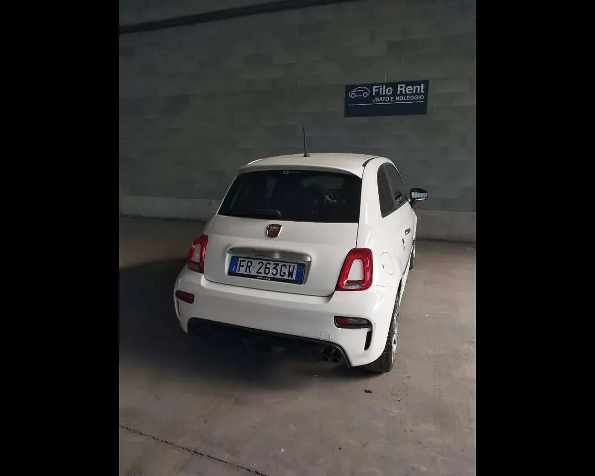 Usata Abarth 595 144 CV (105 kW) 2018 Bianco Berlina
