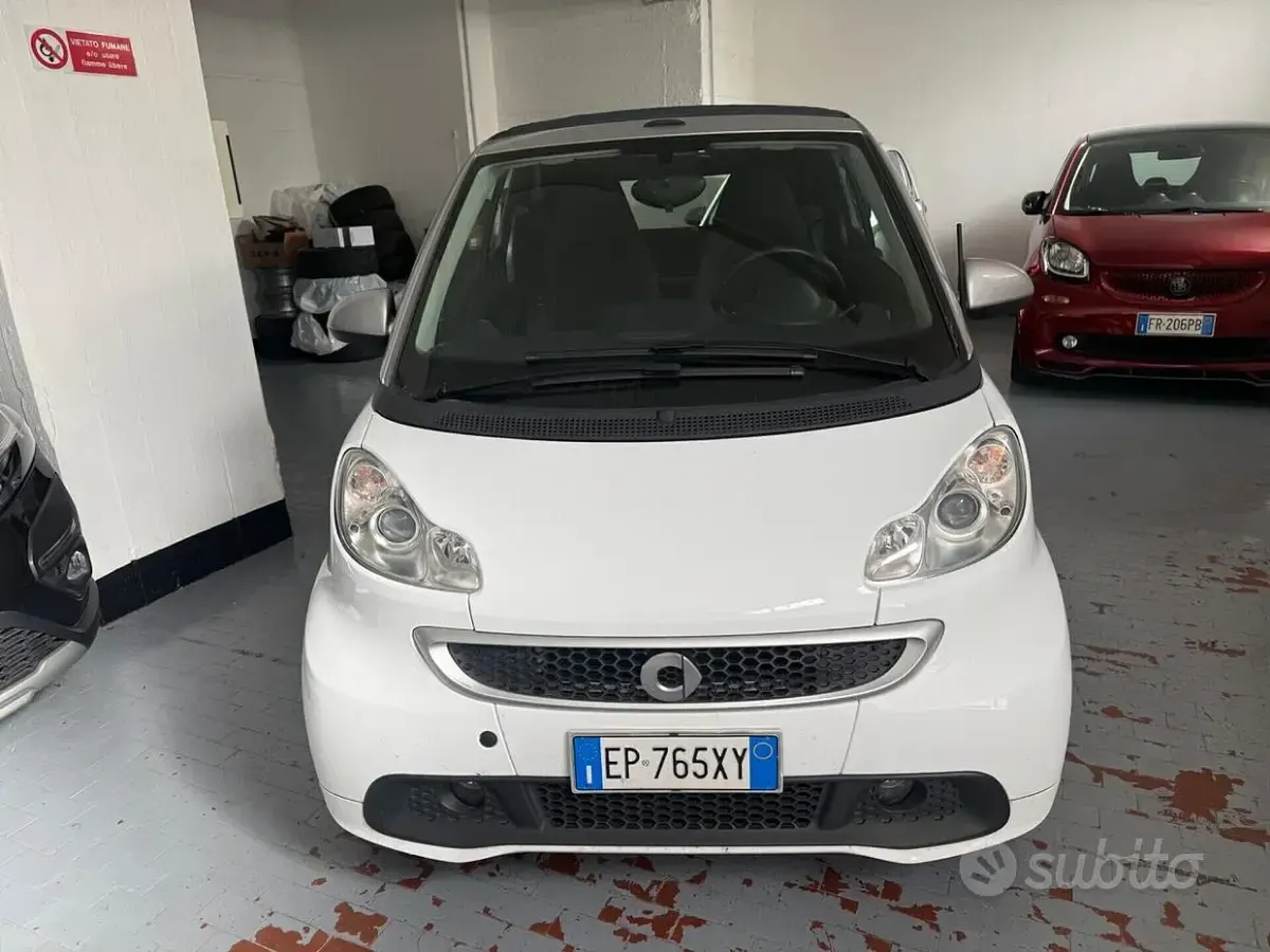 Usata Smart ForTwo Cabrio Passion 71 CV (52 kW) 2013 Bianco Cabrio