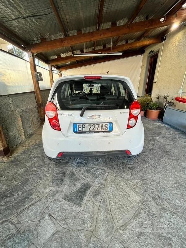 Usata Chevrolet Spark 68 CV (50 kW) 2013 Bianco Utilitaria