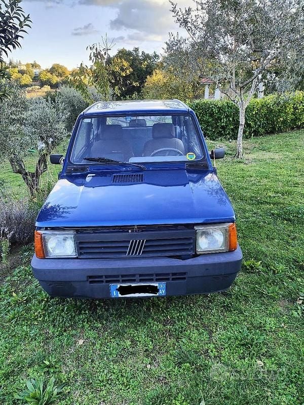 Usata Fiat Panda 54 CV (39 kW) 2001 Blu Utilitaria