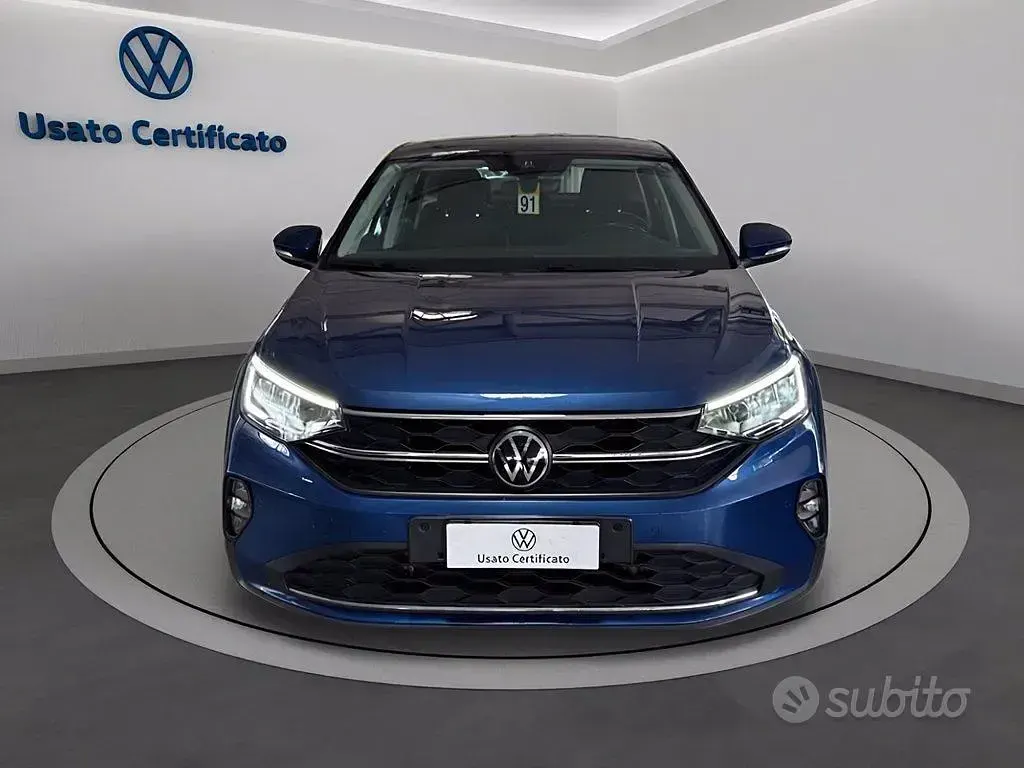 Usata VW Taigo Life 110 CV (80 kW) 2023 Blu SUV