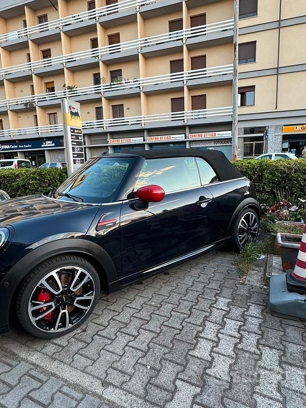Usata Mini John Cooper Works Cabriolet 2021 Blu Cabrio