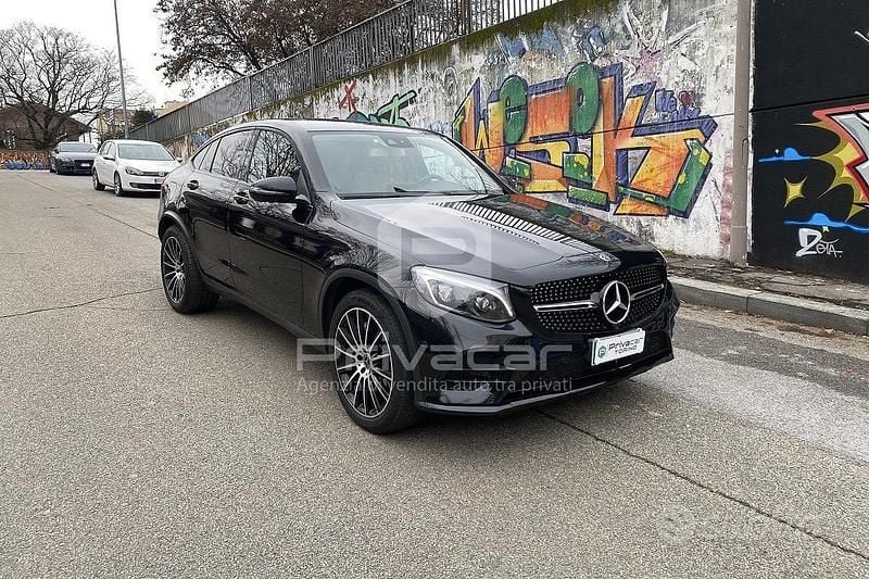 Usata Mercedes GLC250 Premium 204 CV (150 kW) 2019 Nero Coupé