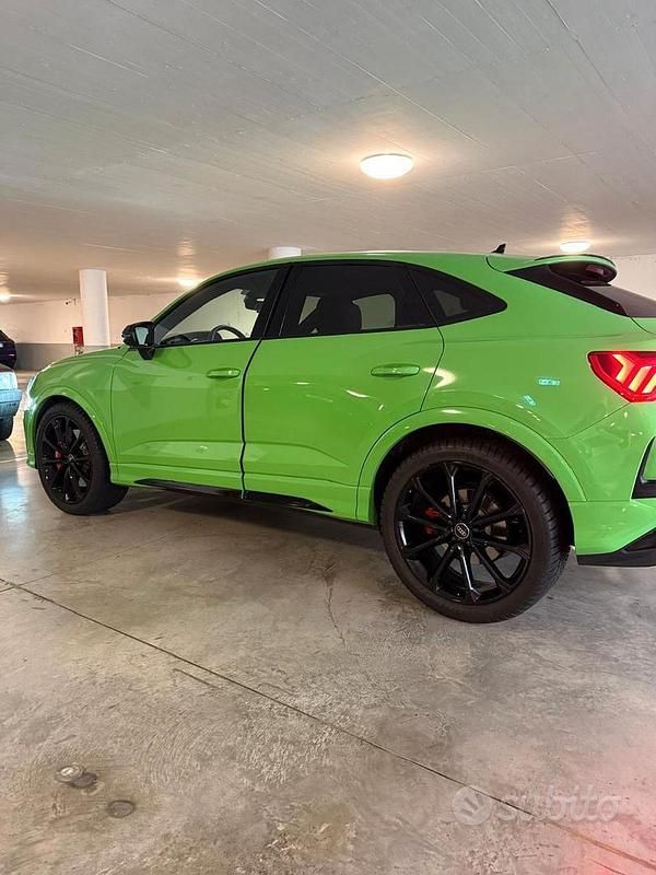 Usata Audi RS Q3 400 CV (294 kW) 2023 Verde SUV