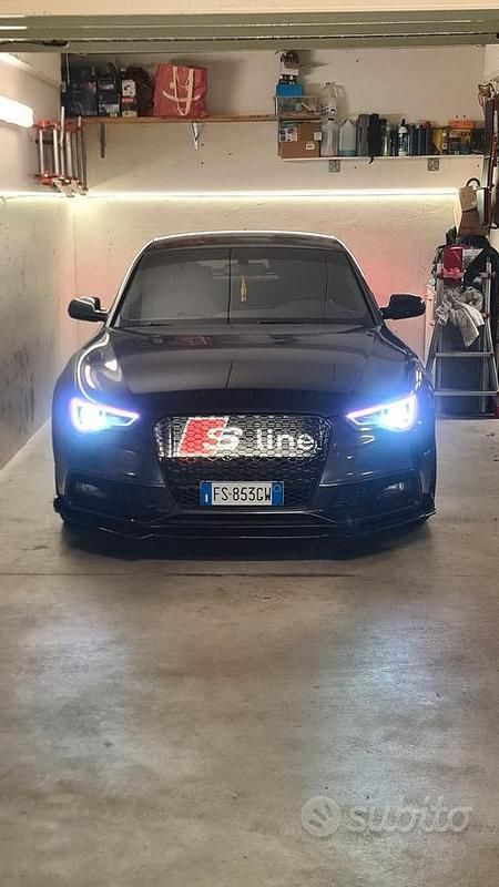 Usata Audi A5 S-Line 245 CV (180 kW) 2014 Grigio Coupé
