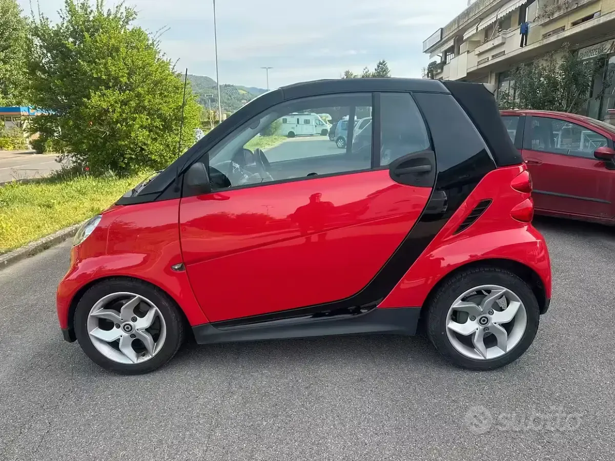 Usata Smart ForTwo Cabrio Passion 71 CV (52 kW) 2013 Rosso Cabrio