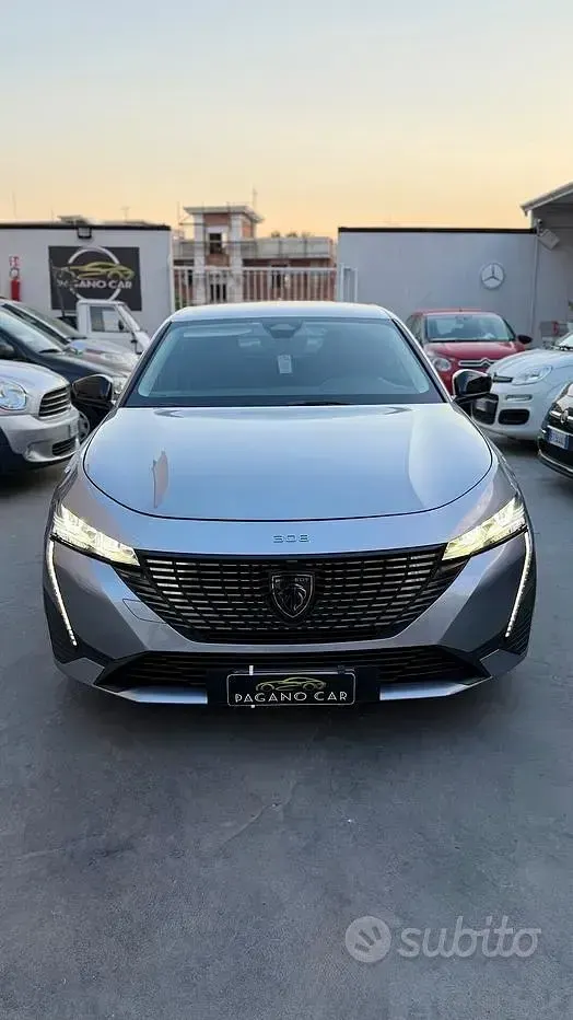 Usata Peugeot 308 Allure 131 CV (96 kW) 2022 Grigio Berlina