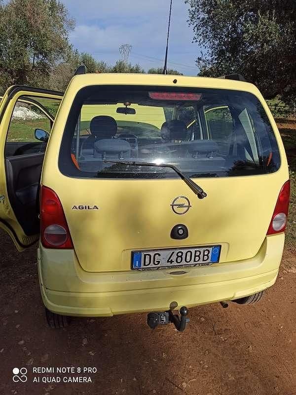 Usata Opel Agila Edition 60 CV (44 kW) 2007 Giallo Utilitaria
