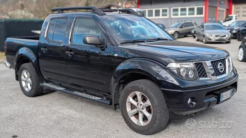 Usata Nissan Navara 171 CV (125 kW) 2007 Nero Pick-up