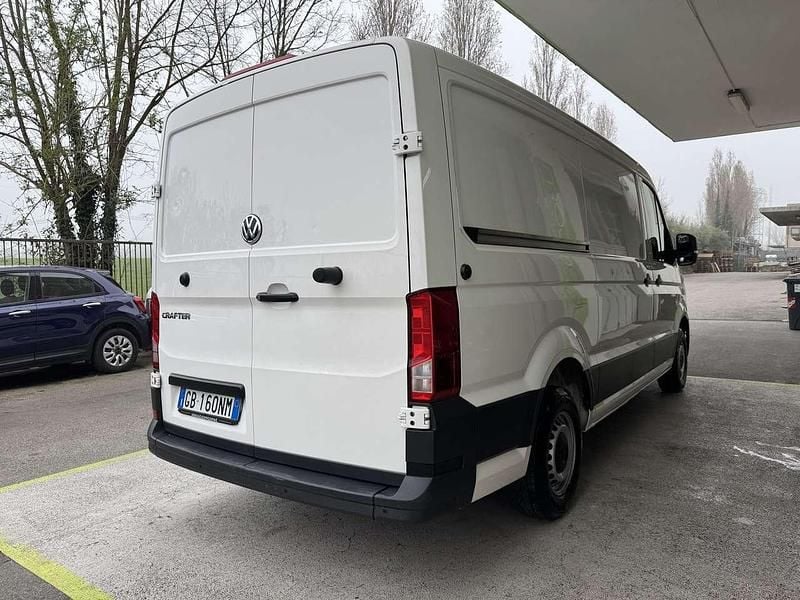 Usata VW Crafter 140 CV (102 kW) 2020 Bianco gelato Furgone