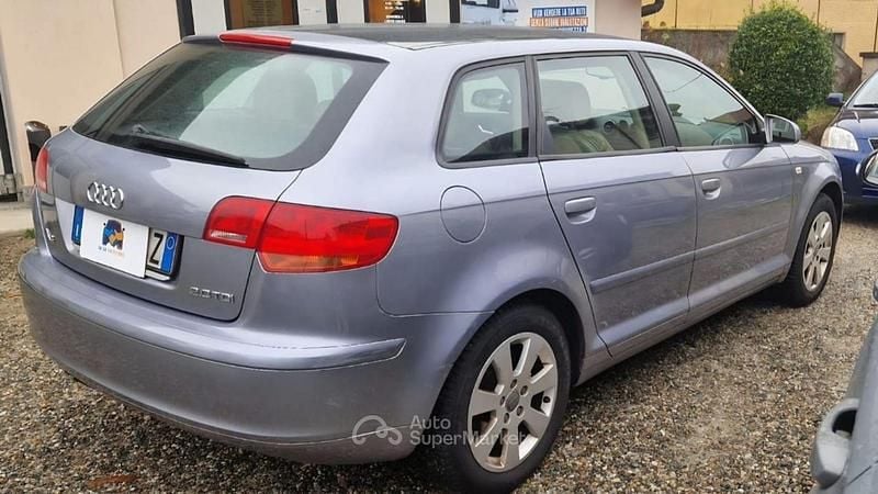 Usata Audi A3 Ambition 140 CV (102 kW) 2007 Grigio Berlina