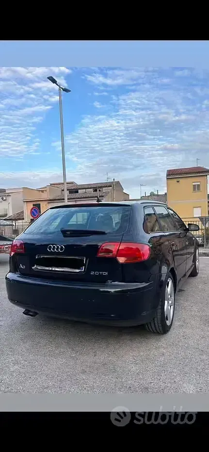 Usata Audi A3 140 CV (102 kW) 2004 Nero Utilitaria