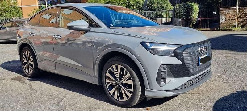 Usata Audi Q4 Sportback e-tron Advanced 69 kW (95 CV) 2023 Grigio SUV