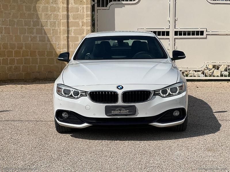 Usata BMW 420 Sport Line 183 CV (134 kW) 2015 Bianco Cabrio