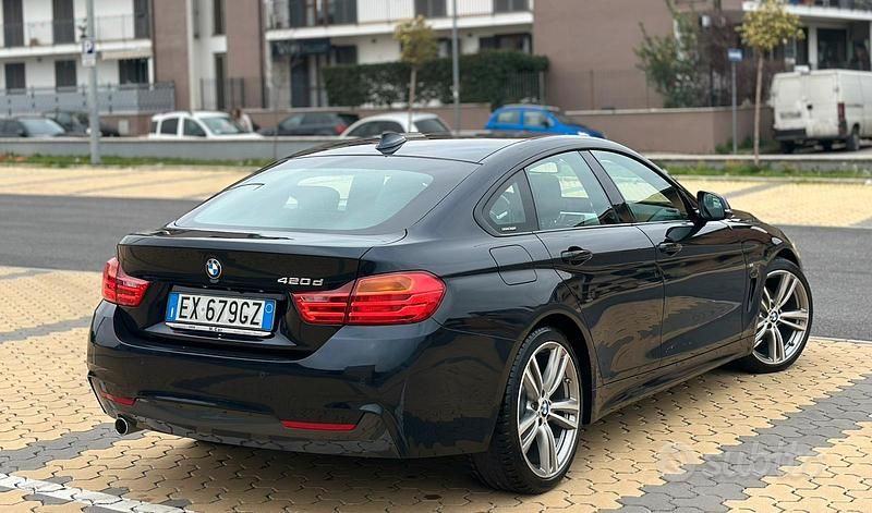 Usata BMW 420 M Sport 184 CV (135 kW) 2015 Blu Berlina