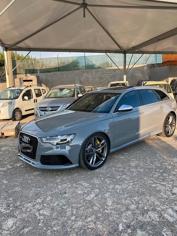 Usata Audi RS6 560 CV (411 kW) 2015 Grigio Station wagon