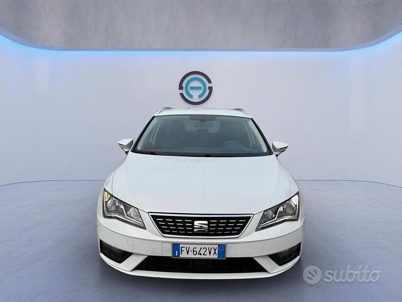 Brugt Seat Leon ST Business 131 HK (96 kW) 2019 Hvid Stationcar