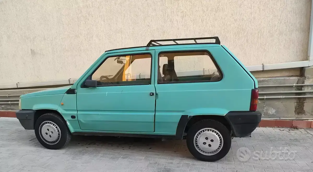 Usata Fiat Panda 39 CV (28 kW) 2000 Verde Berlina