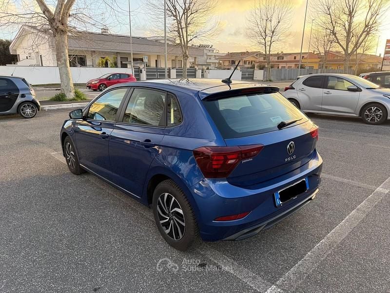 Usata VW Polo 80 CV (58 kW) 2022 Blu Utilitaria