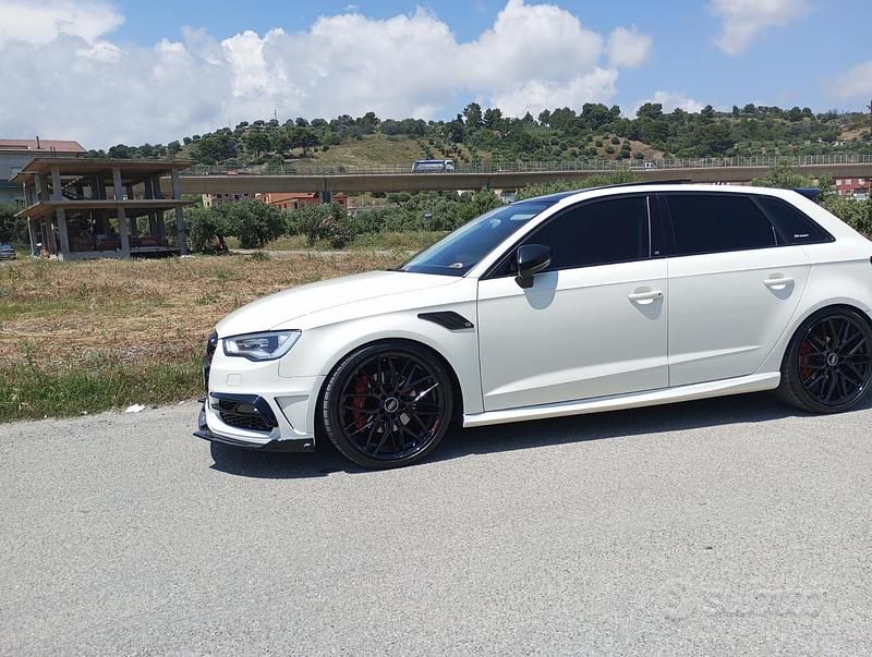 Usata Audi A3 2013 Bianco Berlina