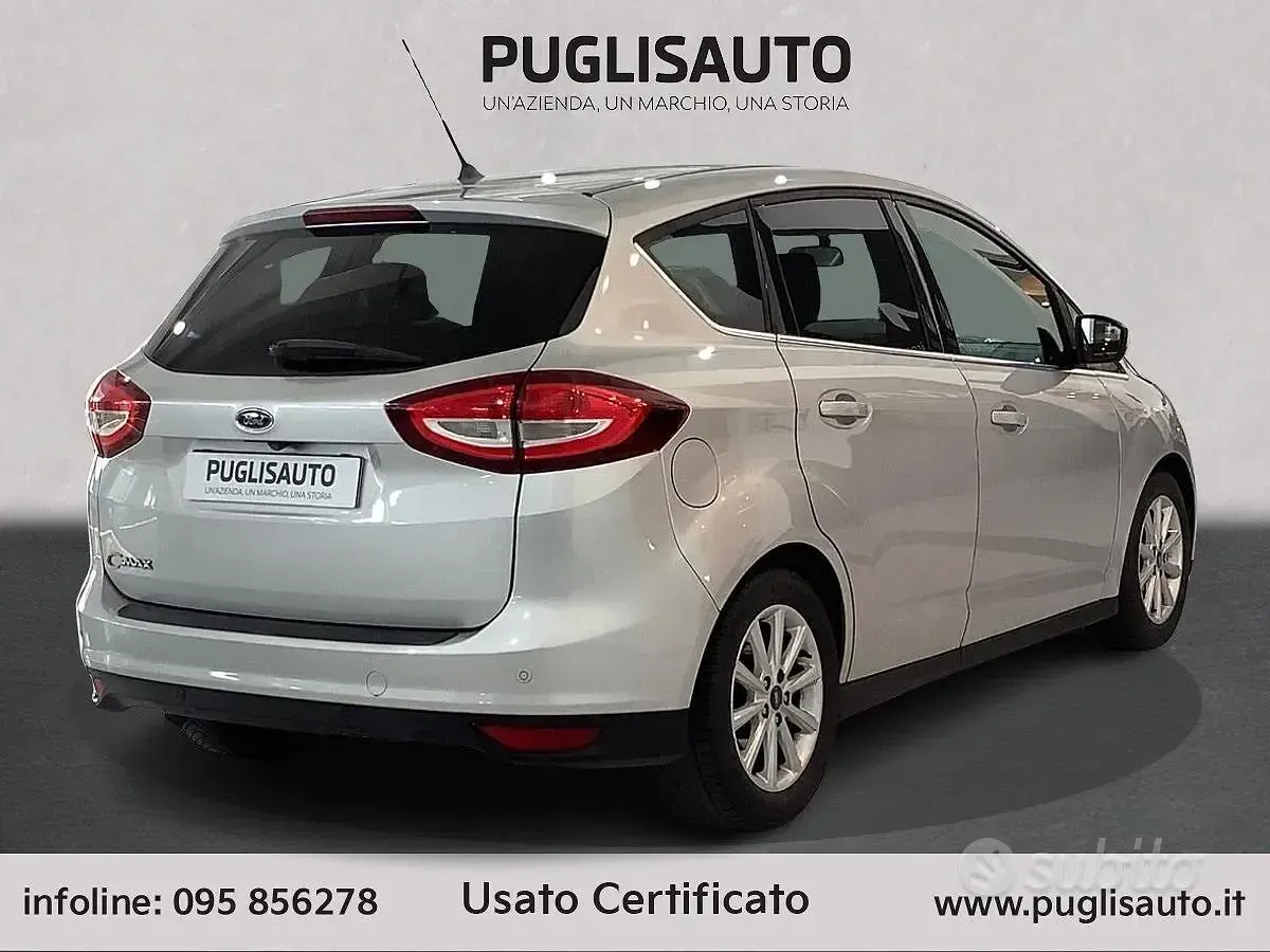 Usata Ford C-MAX Titanium 120 CV (88 kW) 2017 Argento Monovolume