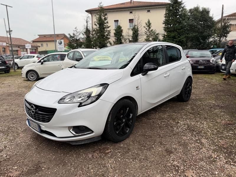 Usata Opel Corsa S 95 CV (69 kW) 2015 Bianco Utilitaria