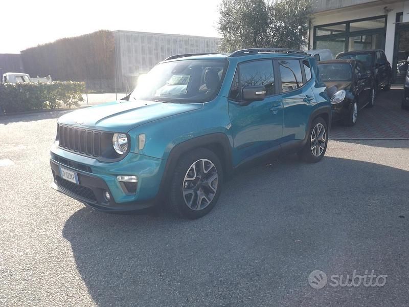 Usata Jeep Renegade 80th Anniversary 150 CV (110 kW) 2021 Blu SUV