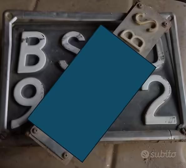 Usata Fiat 850 1960 Verde Cabrio