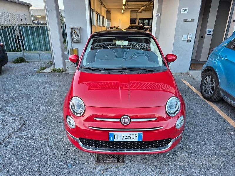 Usata Fiat 500 Lounge 69 CV (50 kW) 2017 Rosso Berlina