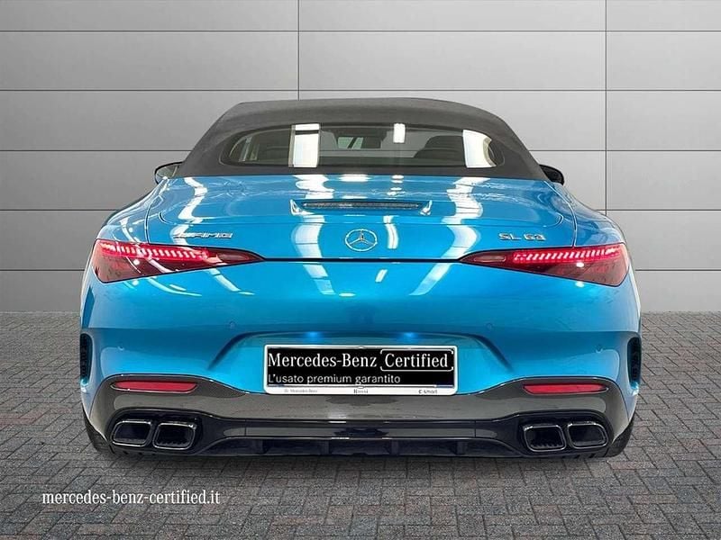 Usata Mercedes SL63 AMG Premium Plus 585 CV (430 kW) 2023 Hyper blue Cabrio