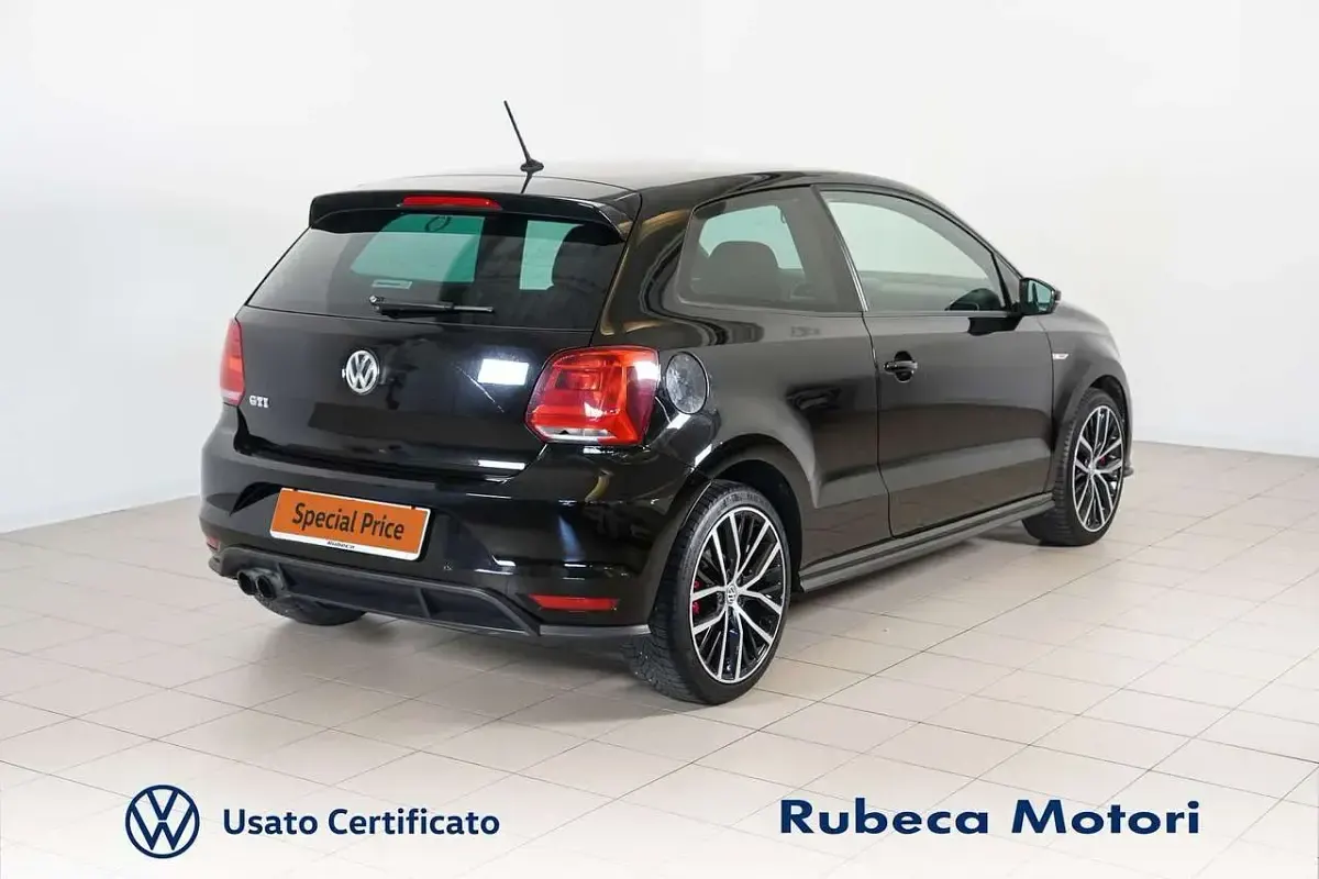 Usata VW Polo GTI 192 CV (141 kW) 2015 Nero Berlina
