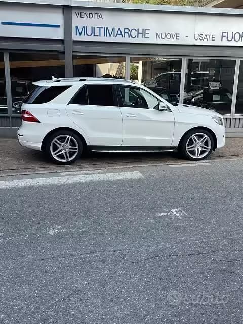 Usata Mercedes ML250 Premium 204 CV (150 kW) 2015 Bianco SUV