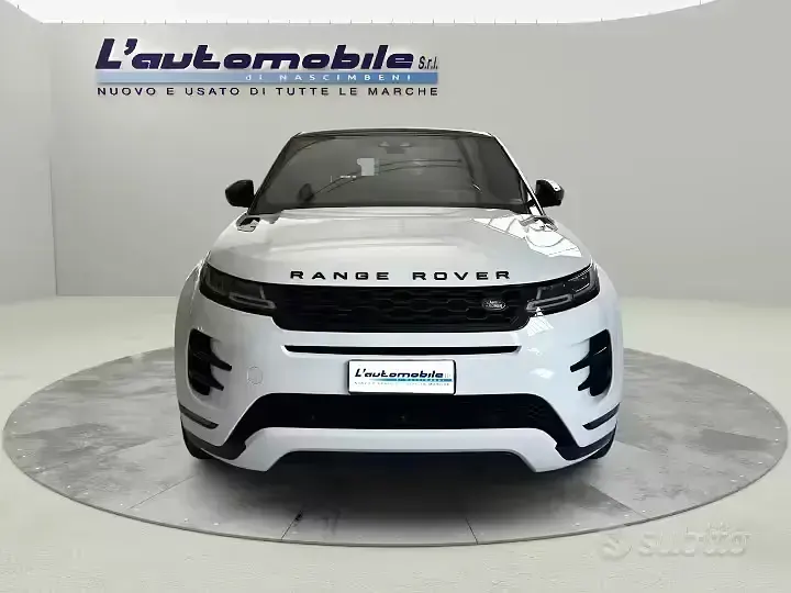 Usata Land Rover Range Rover evoque R-Dynamic 150 CV (110 kW) 2019 Bianco SUV