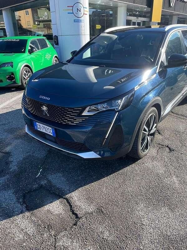 Usata Peugeot 5008 GT 177 CV (130 kW) 2021 Blu/azzurro SUV
