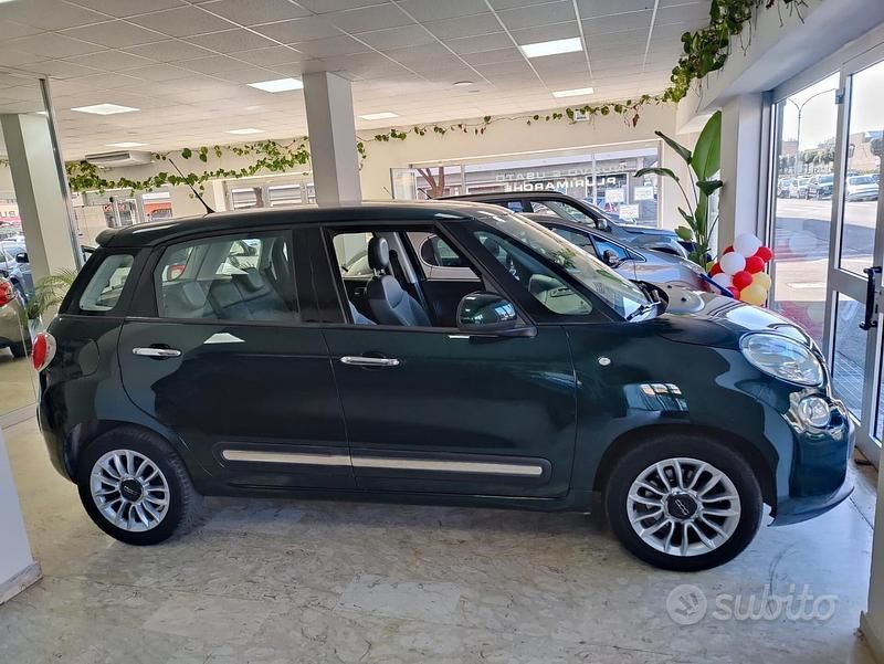 Usata Fiat 500L Lounge 105 CV (77 kW) 2014 Verde Monovolume