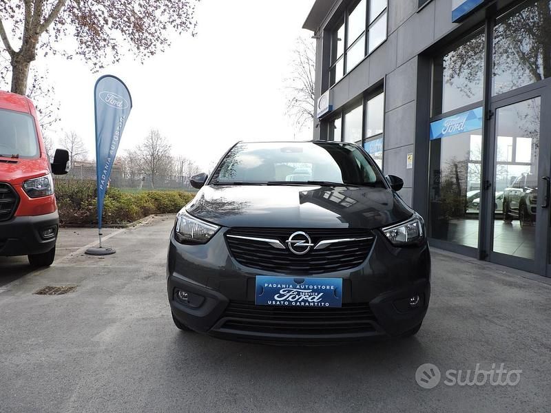 Usata Opel Crossland X 82 CV (60 kW) 2018 Grigio SUV