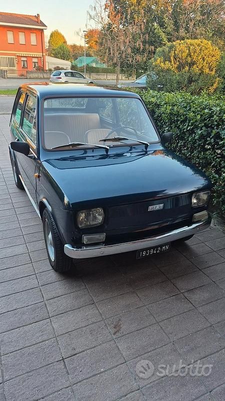 Usata Fiat 126 1970 Blu Utilitaria