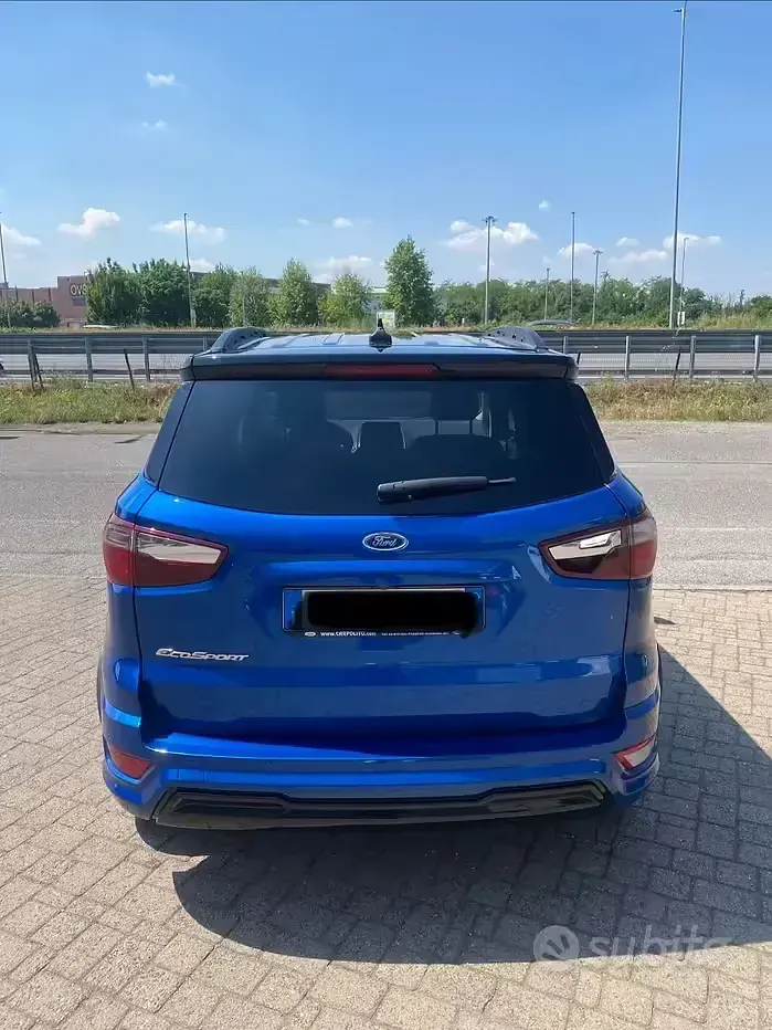 Usata Ford Ecosport ST-Line 125 CV (91 kW) 2020 Blu SUV
