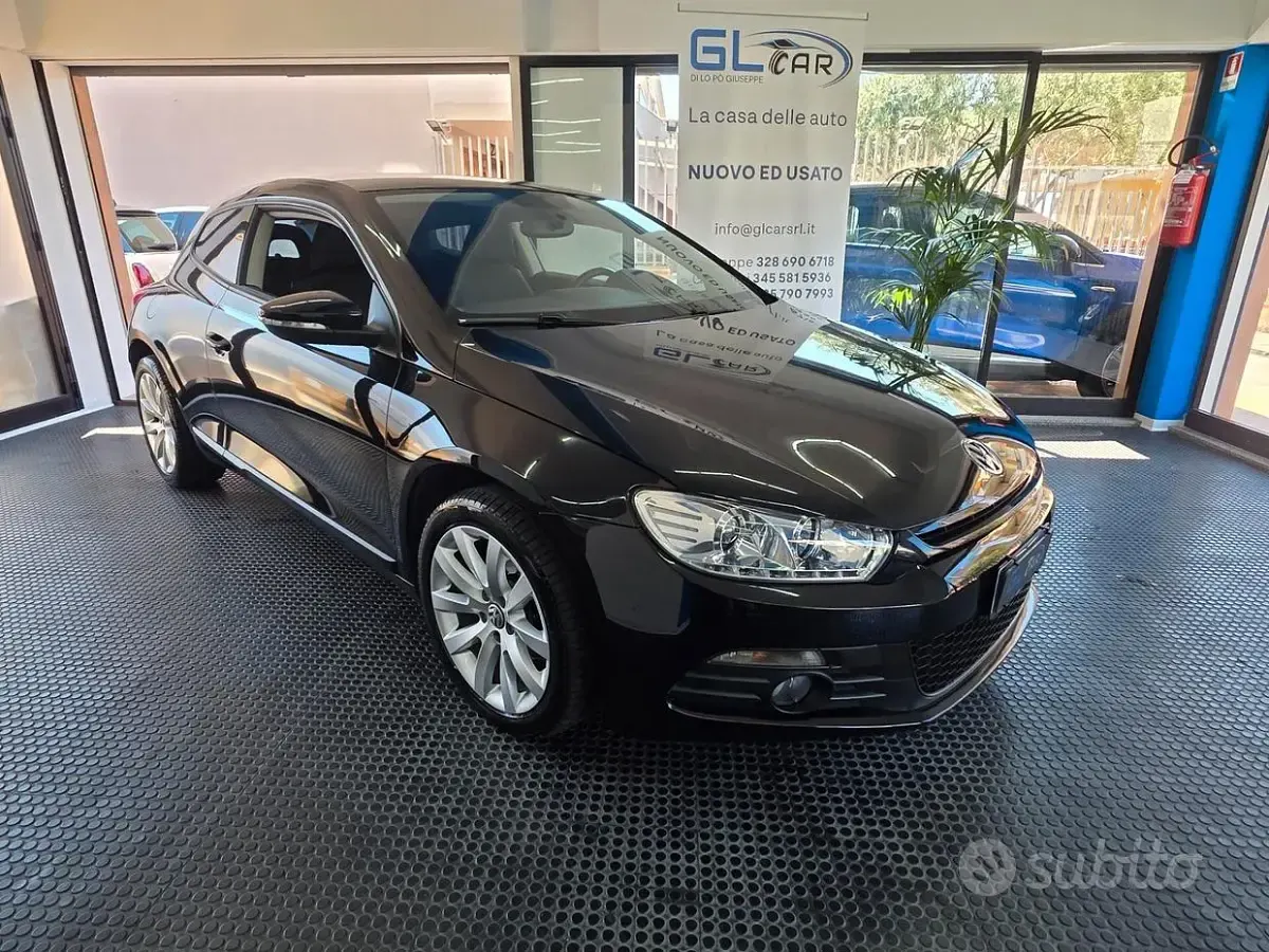 Usata VW Scirocco 122 CV (89 kW) 2009 Nero Coupé