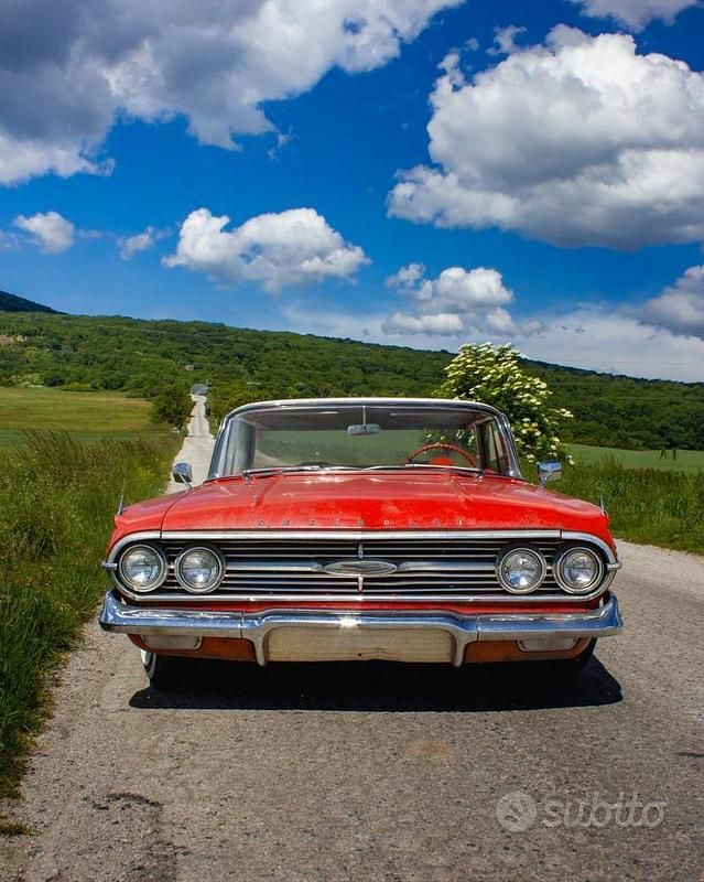 Usata Chevrolet Impala 200 CV (147 kW) 1960 Rosso Berlina