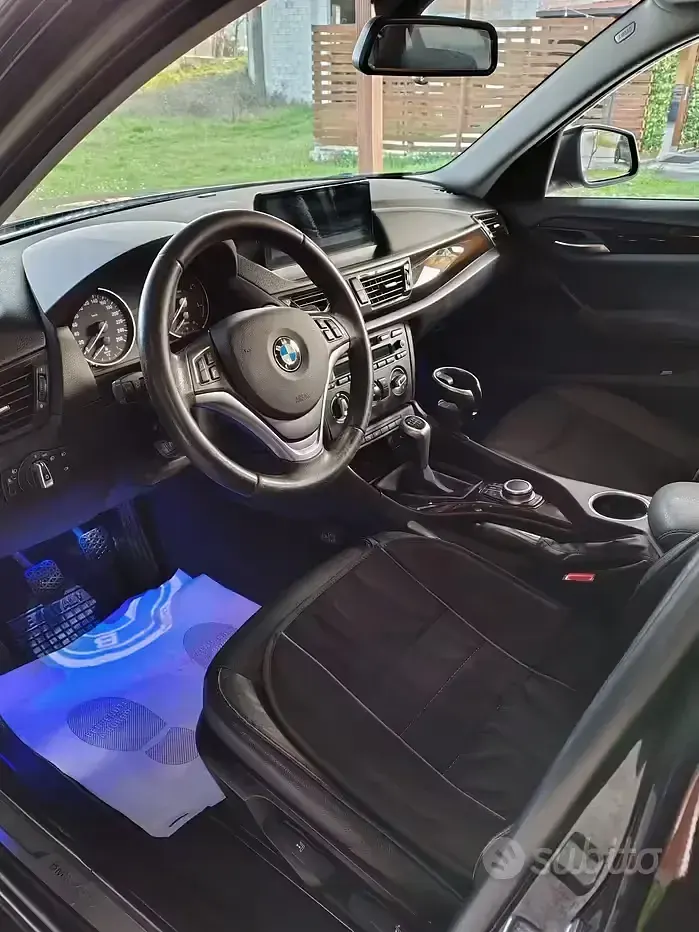 Usata BMW X1 116 CV (85 kW) 2012 Nero SUV