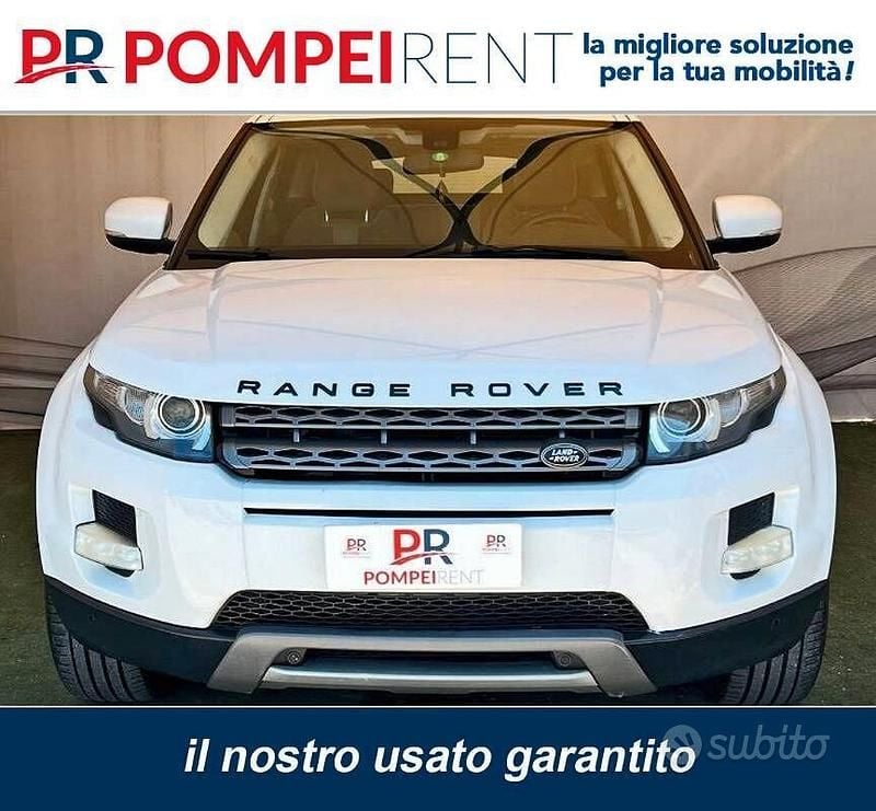 Usata Land Rover Range Rover evoque Pure 150 CV (110 kW) 2013 Bianco SUV