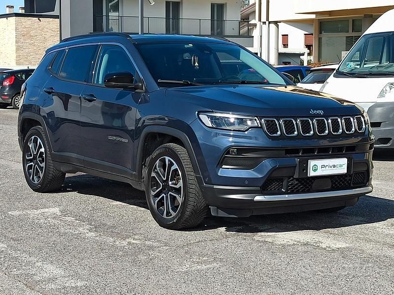 Usata Jeep Compass Limited 131 CV (96 kW) 2022 Blu SUV
