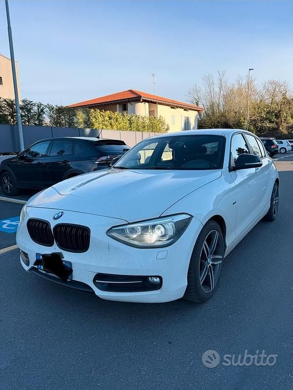Usata BMW 118 M Sport 2014 Bianco Utilitaria