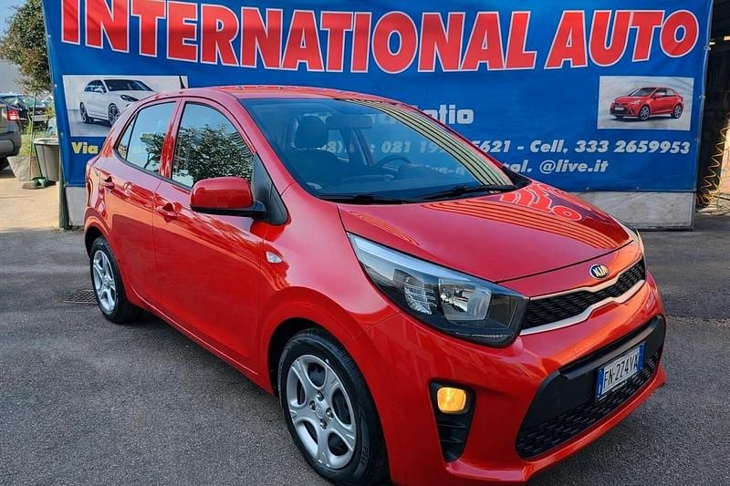 Usata Kia Picanto 66 CV (48 kW) 2018 Rosso Utilitaria