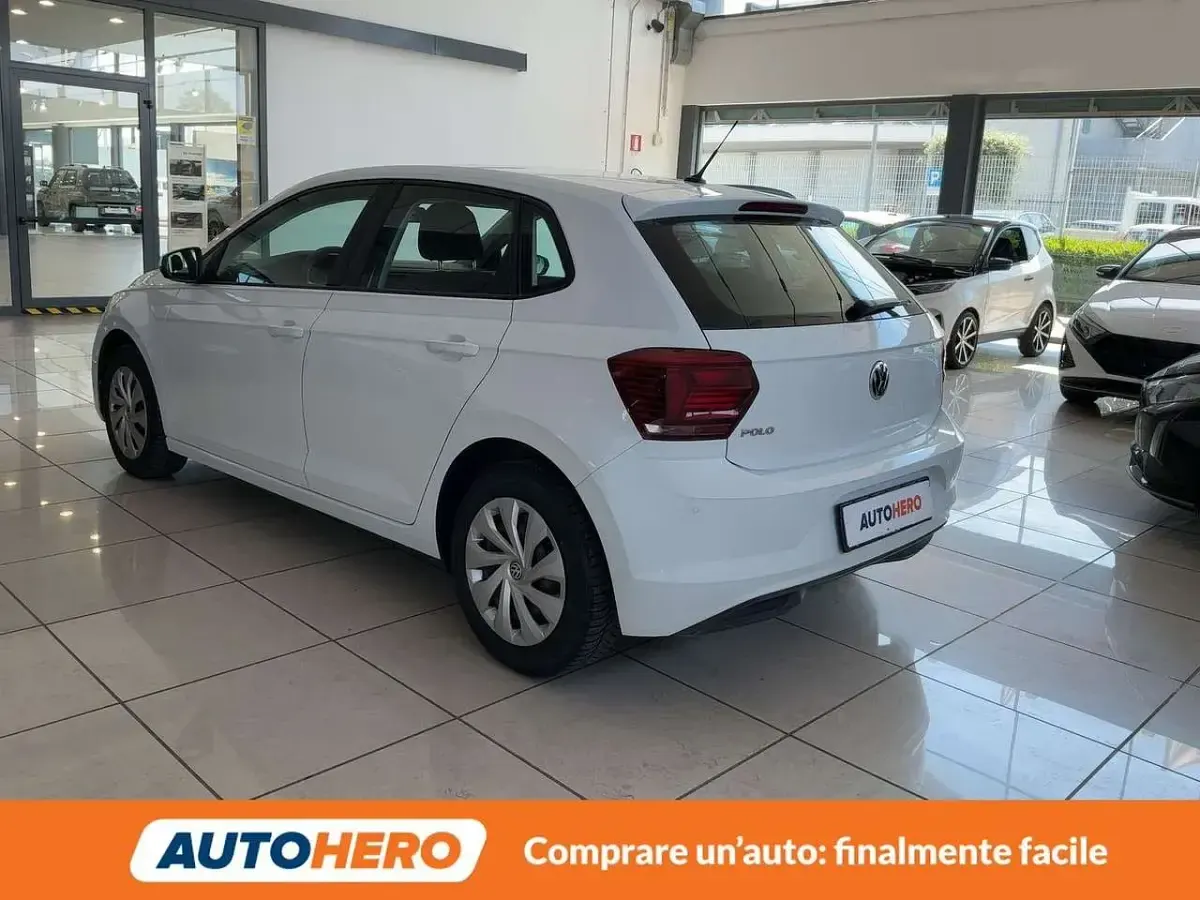 Usata VW Polo Trendline 80 CV (58 kW) 2018 Bianco Utilitaria