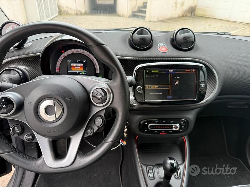 Usata Smart ForTwo Electric Drive 52 kW (71 CV) 2020 Grigio Cabrio