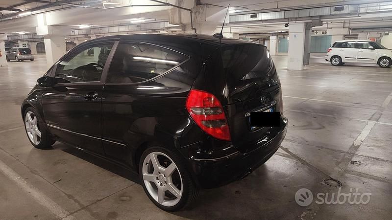 Usata Mercedes A150 Avantgarde 95 CV (69 kW) 2006 Nero Coupé